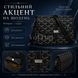 GOYARD сумка через плече Messenger чорна 21&times;15 см шкіряна, компактна сумка месенджер з пильовиком Goyard гоярд trend994 фото 4