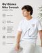 Чоловіча футболка Nike Swoosh біла - літня бавовняна футболка Nike 100% бавовна, розмір L nt753-L фото 3