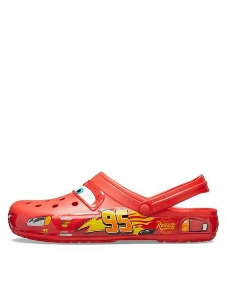 Чоловічі крокси Crocs Crocband Lightning McQueen червоні розмір 41-42 довжина стопи 26 см літні сабо з поворотним ремінцем ol778-UH фото