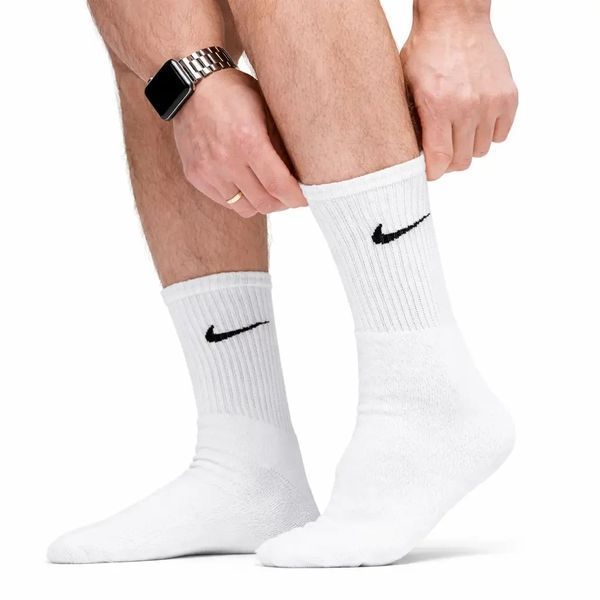 30 пар в упаковці шкарпетки big pack NIKE білі 41-44 trend749 фото