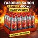 Газові балони Rector 220 г 20 штук газовий картридж газ балончик для плиток пальників грилю походів кемпінгу trend106 фото 1