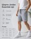 Шорти Jordan Essential сірі чоловічі - спортивні бавовняні шорти Jordan, розмір XL nt743-XL фото 4
