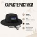 Панама Patagonia чорного кольору універсальна для повсякденного одягу прогулянок міста та відпочинку trend837 фото 5