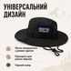 Панама Patagonia чорного кольору універсальна для повсякденного одягу прогулянок міста та відпочинку trend837 фото 3