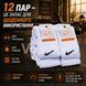 Високі білі шкарпетки Nike 36-39 набір 12 пар - унісекс спортивні бавовняні шкарпетки для кросівок, тренувань, прогулянок, літа nt570 фото 2